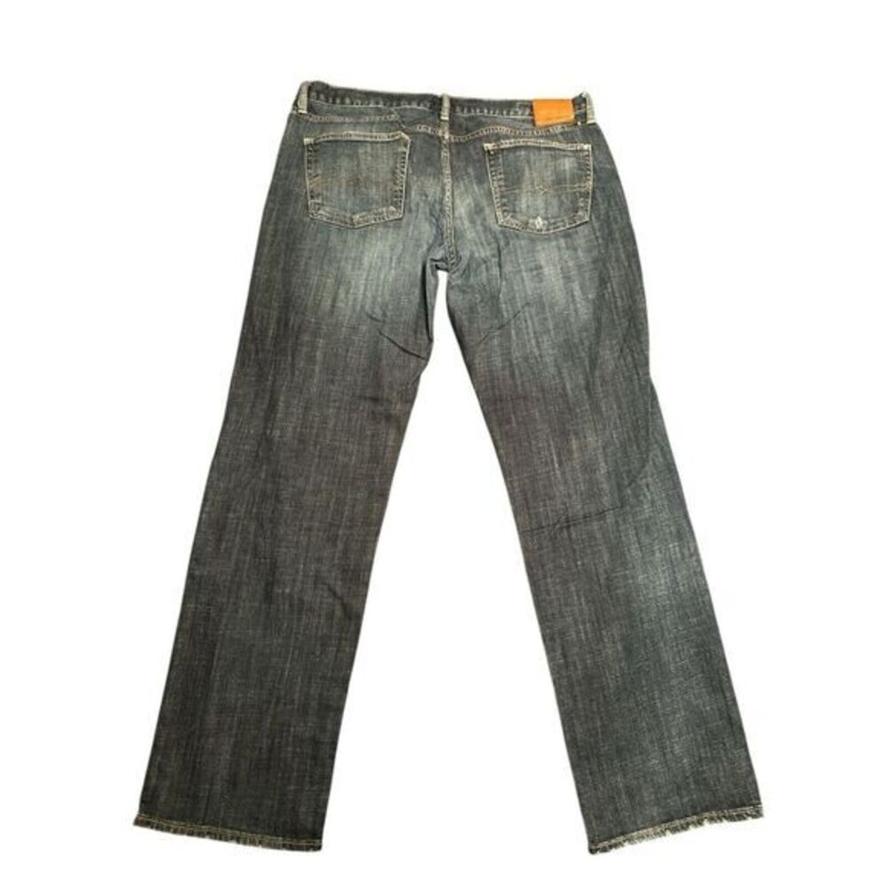 Lucky Brand Jeans Mens 40x34 Blue Denim‎ 361 vintage Straight Medium Wash - Picture 2 of 7